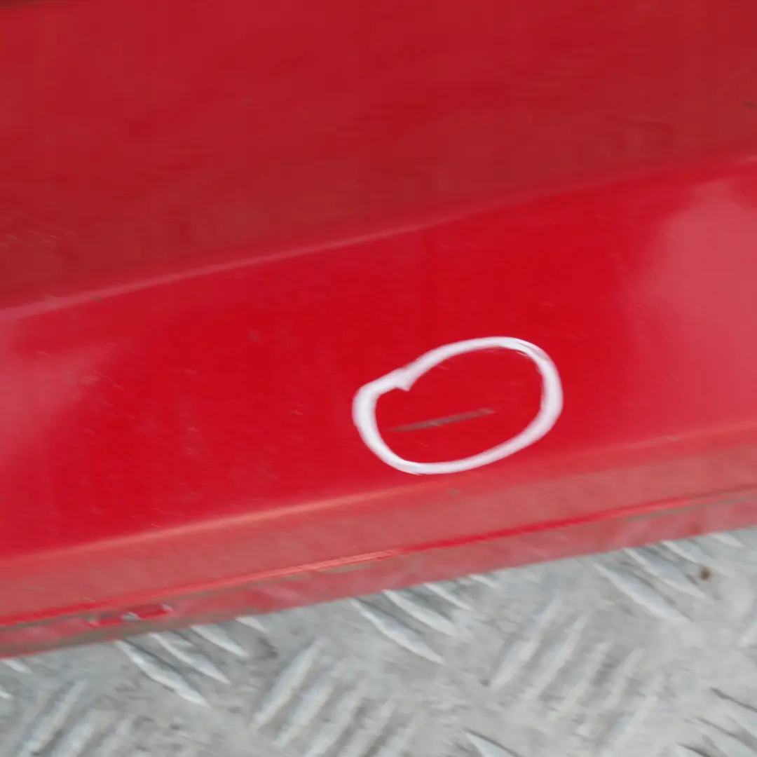 BMW E87 LCI Bas de Porte Couverture Seuil A Gauche Rouge Carmin Rouge