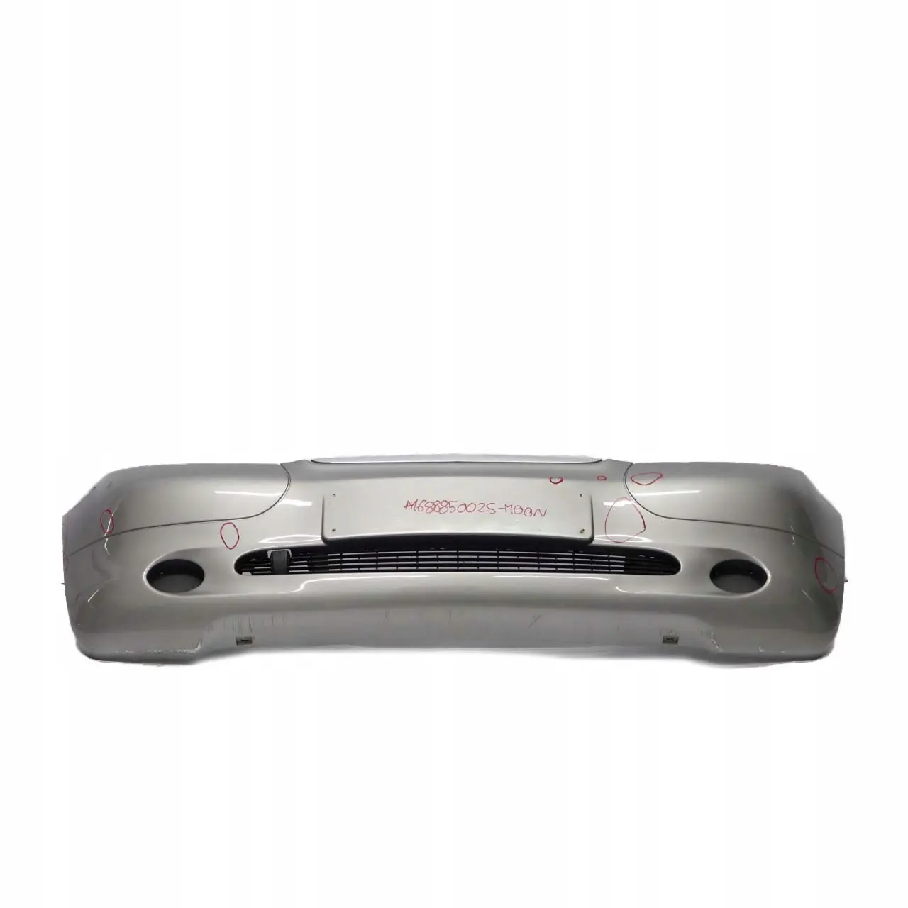 Mercedes-Benz A W168 Front Bumper Trim Panel Moonlight Silver Metallic 706