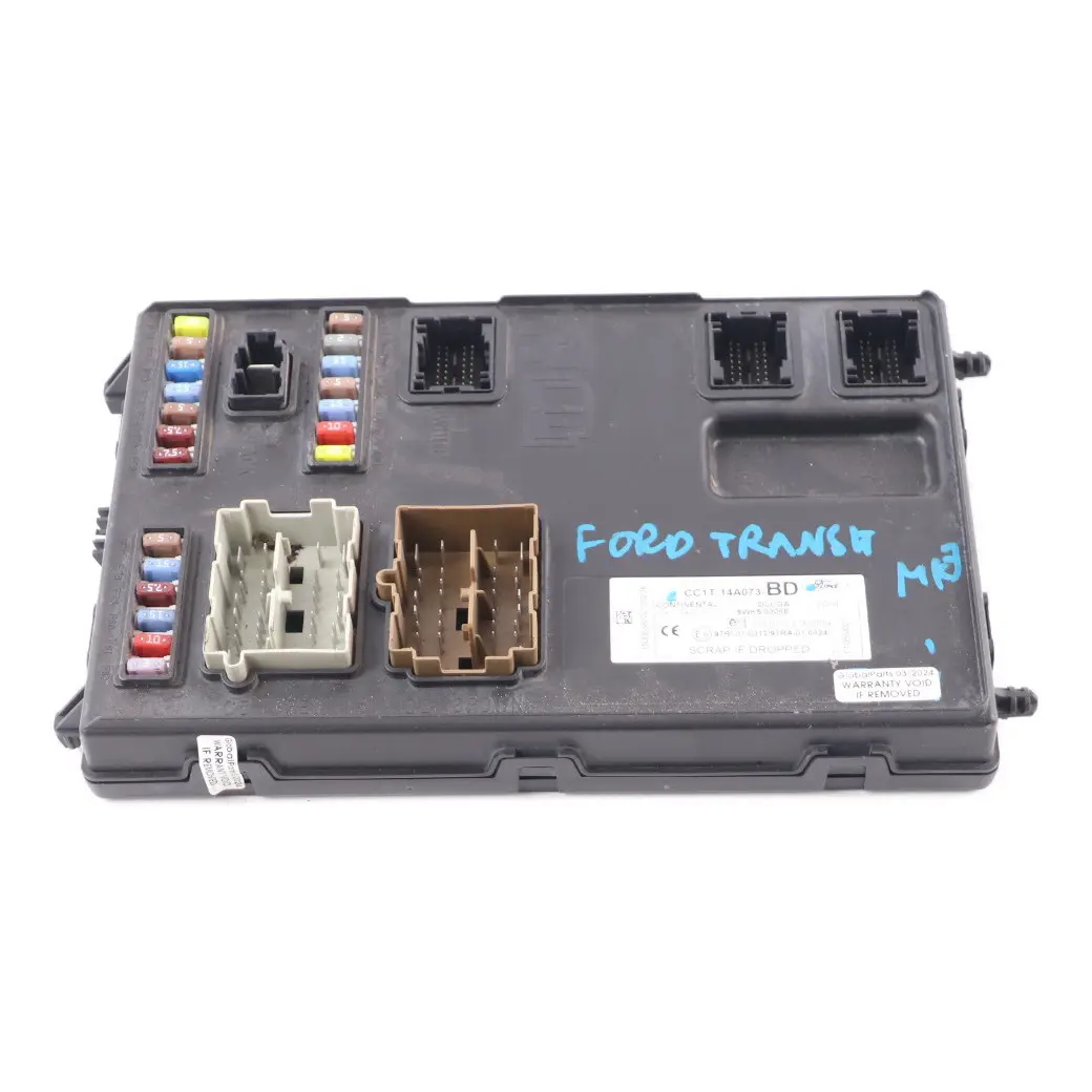 Fuse Box Ford Transit MK7 Fuse Relay Box Body Control Module BCM CC1T-14A073-BD