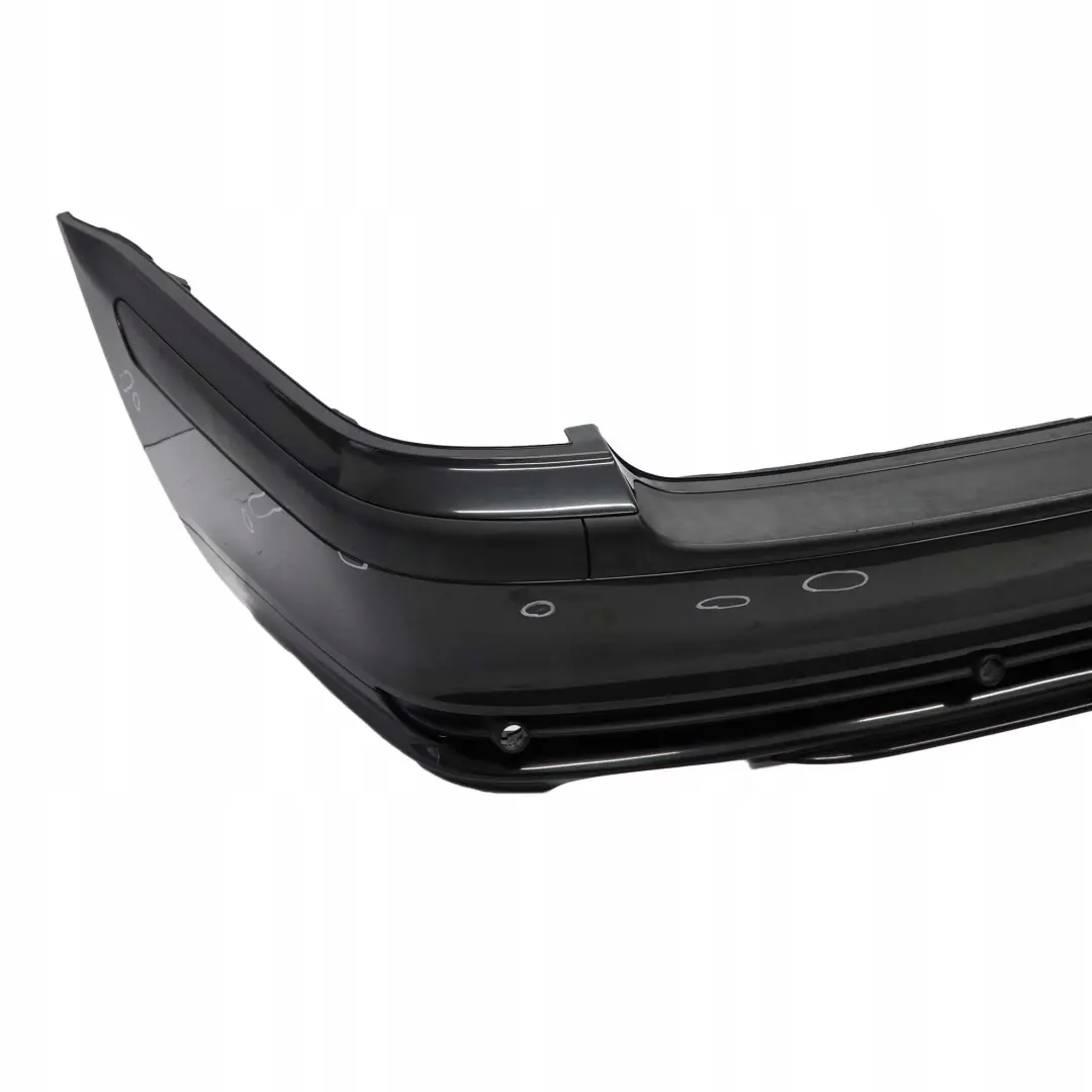 BMW 3 E46 Touring Rear Bumper Trim Panel Black Sapphire Metallic - 475