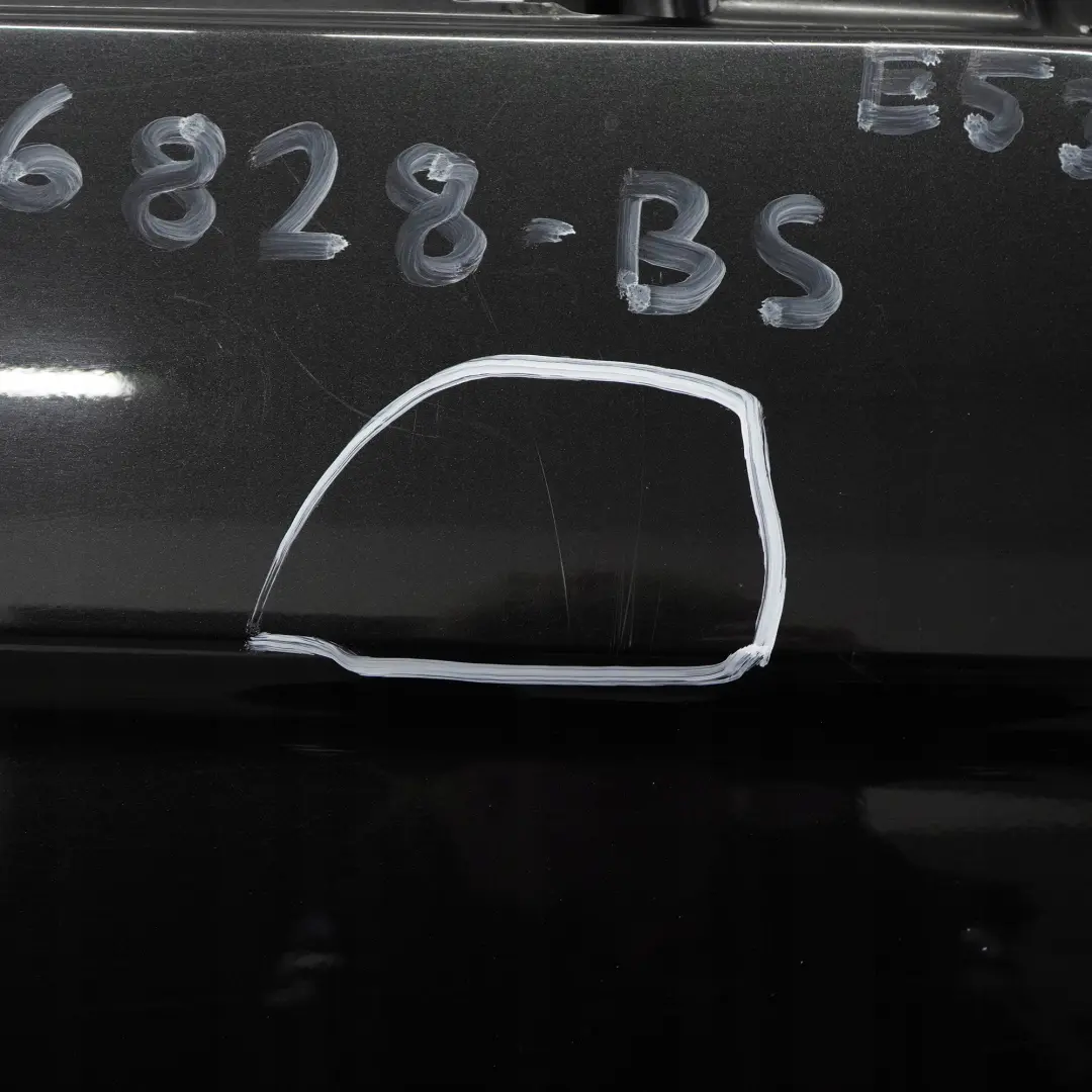 BMW X5 Series E53 Door Rear Right O/S Black Sapphire Metallic - 475