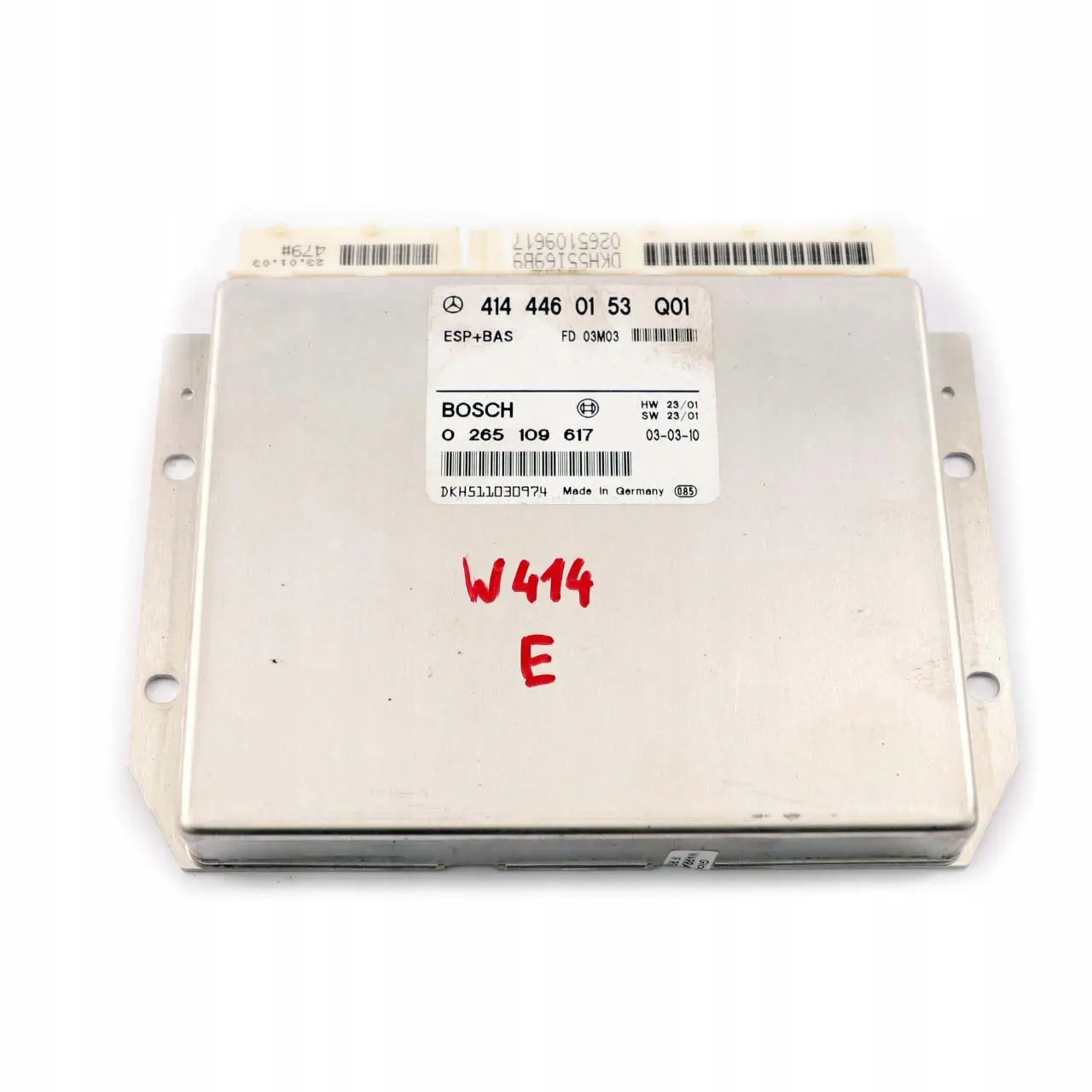 Mercedes-Benz Vaneo W414 ESP BAS Unidad De Control Modulo ECU A4144460153