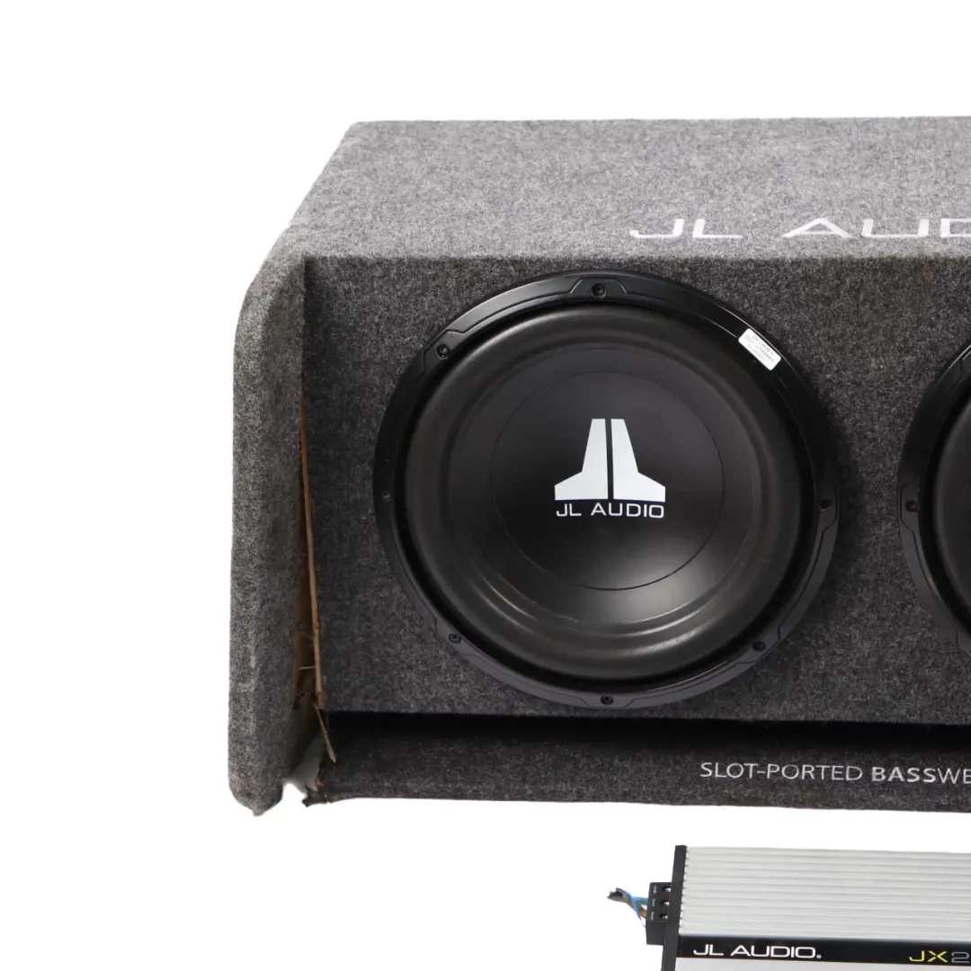 JL Audio 12" Enclosure Double Subwoofer Speaker Amplifier Box 600W CP212-W0V3