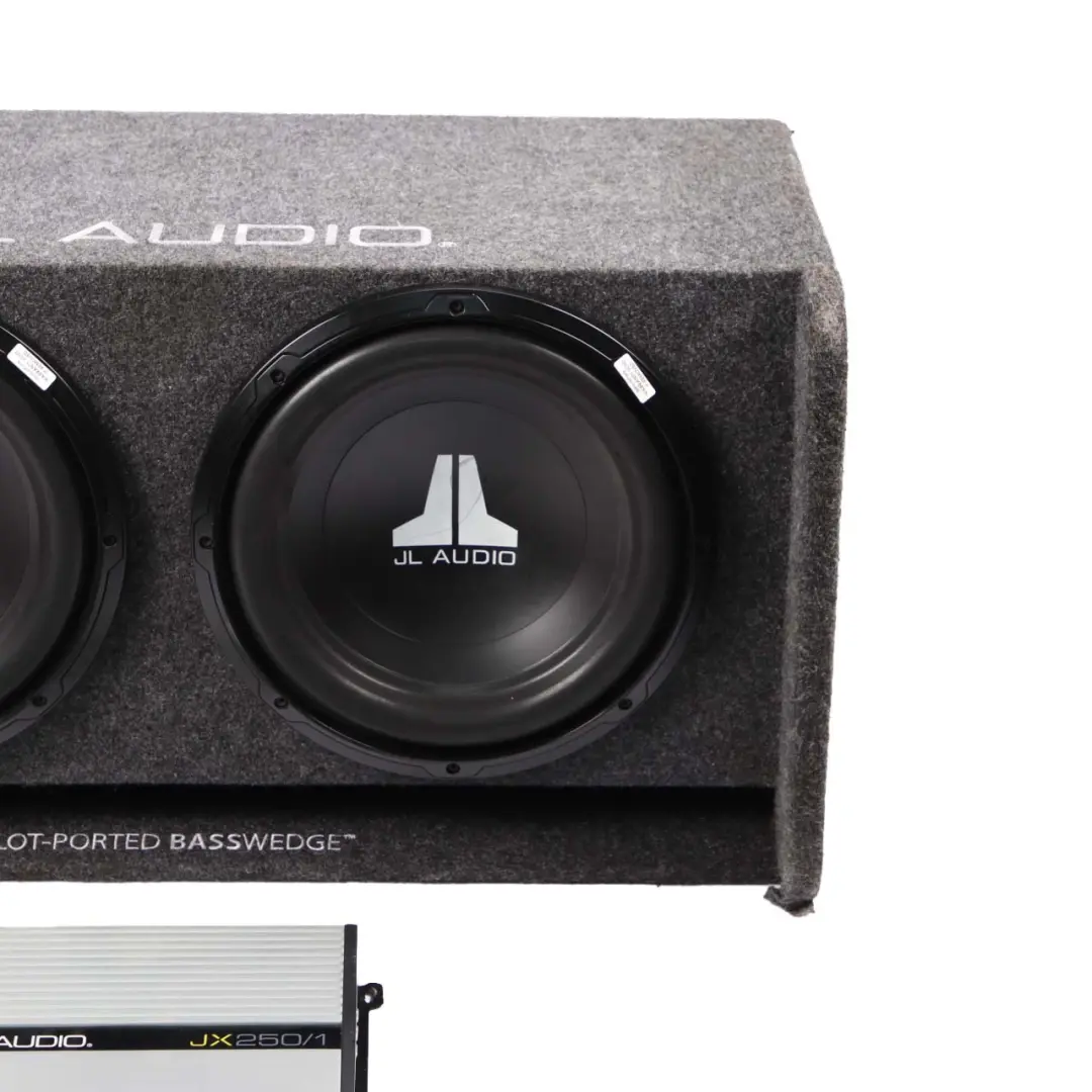 JL Audio 12" Enclosure Double Subwoofer Speaker Amplifier Box 600W CP212-W0V3