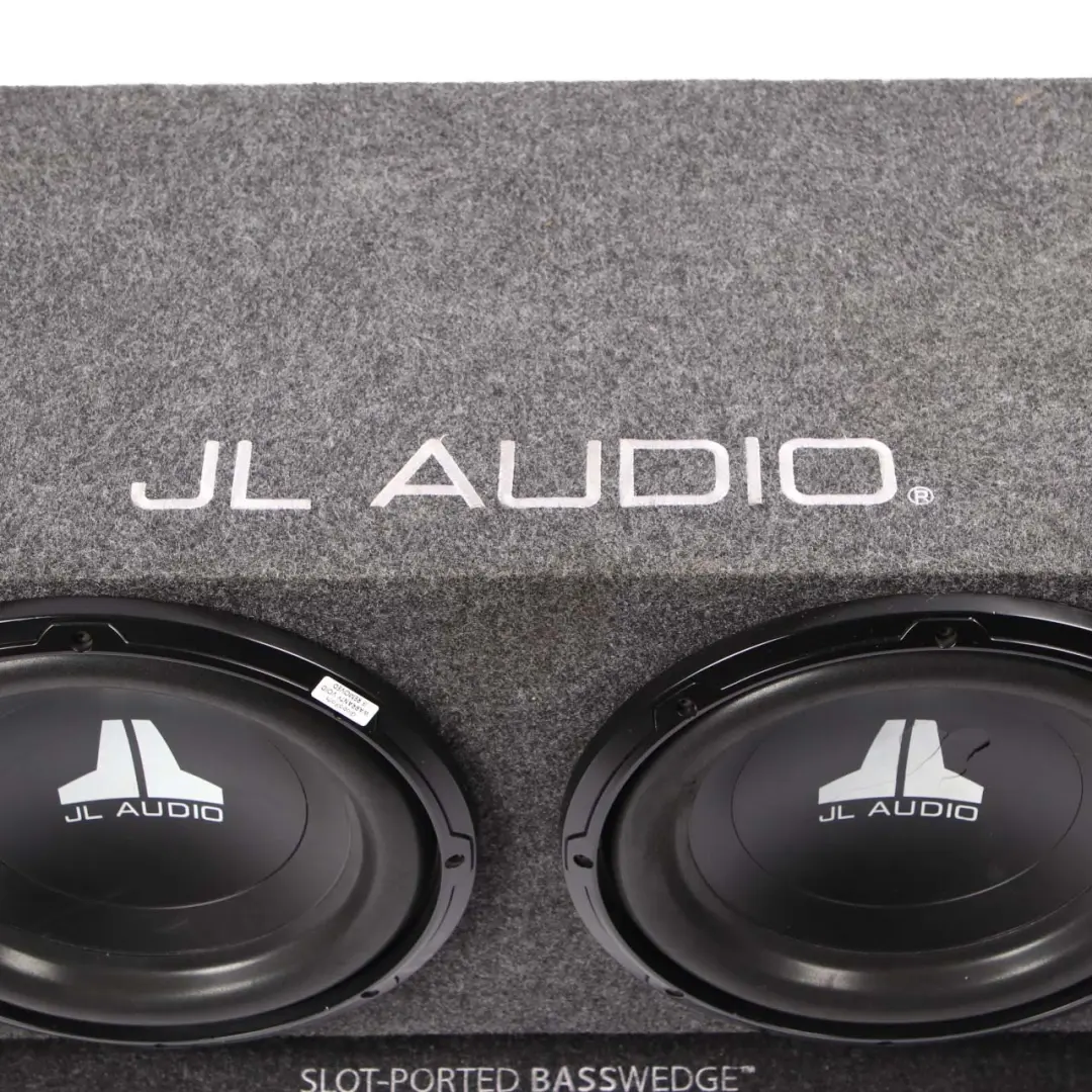 JL Audio 12" Enclosure Double Subwoofer Speaker Amplifier Box 600W CP212-W0V3