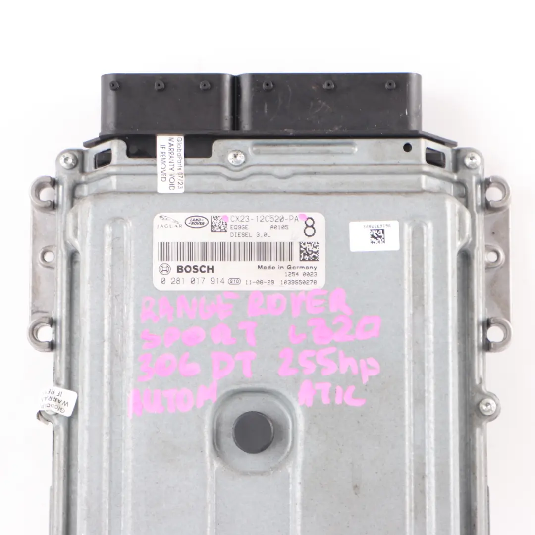 Land Rover Range Rover Sport 3.0d Diesel Engine Control Unit ECU CX23-12C520-PA