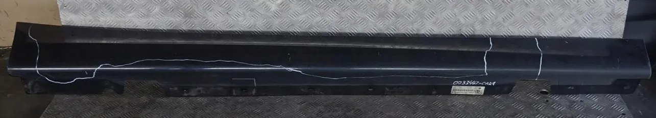 BMW 3 E90 E91 M Sport Sill Strip Side Skirt Right O/S Carbonschwarz Black - 416