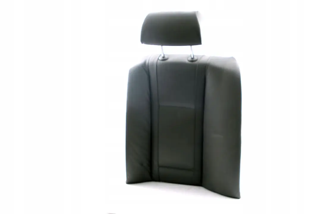 BMW E65 E66 Asiento Trasero Izquierdo Funda Respaldo Cuero Gris