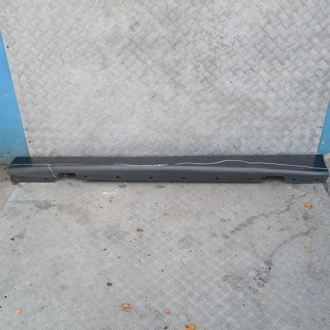 BMW 1 er E87 Bas de porte Couverture Seuil gauche petillant Graphite Metallique