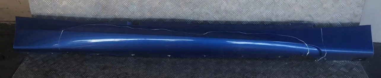 BMW 1 Series E87 M Sport Sill Strip Side Skirt Right O/S Montegoblau Blue A51