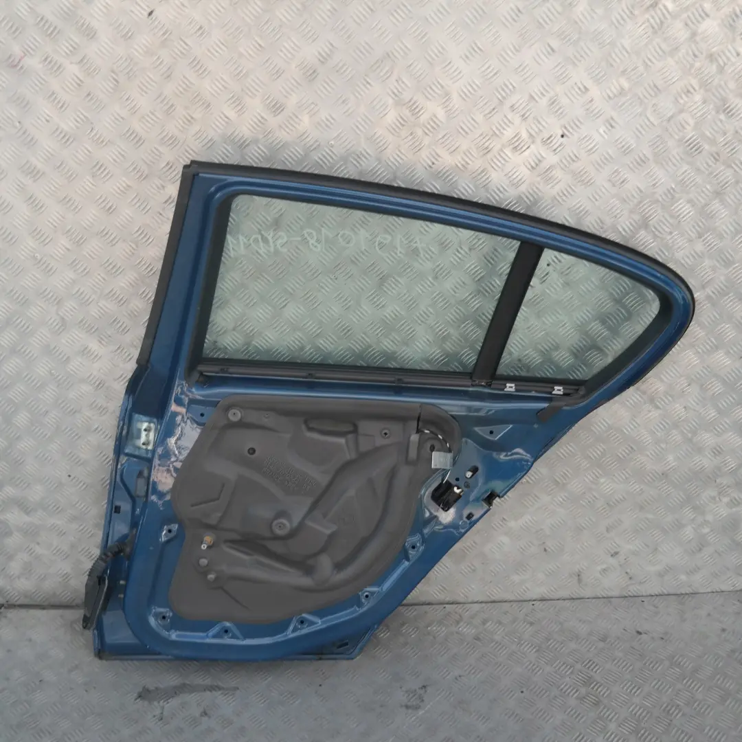 BMW 1 SERIES 11 E87 E87N Door Rear Right O/S Sydneyblau Sydney Blau Blue - A19