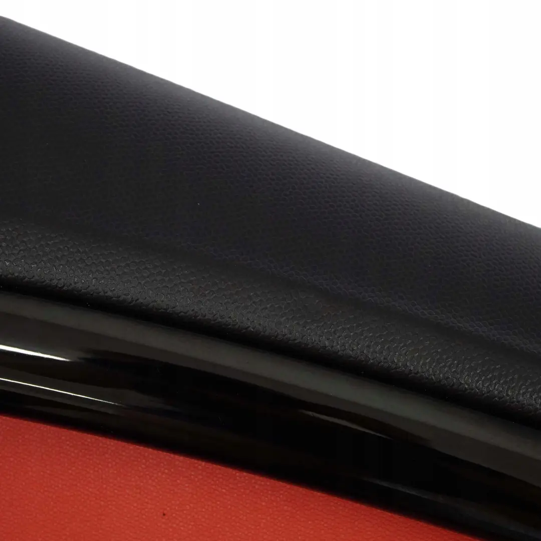 BMW Mini Countryman R60 Front Right O/S Door Card Trim Panel Black Pure Red