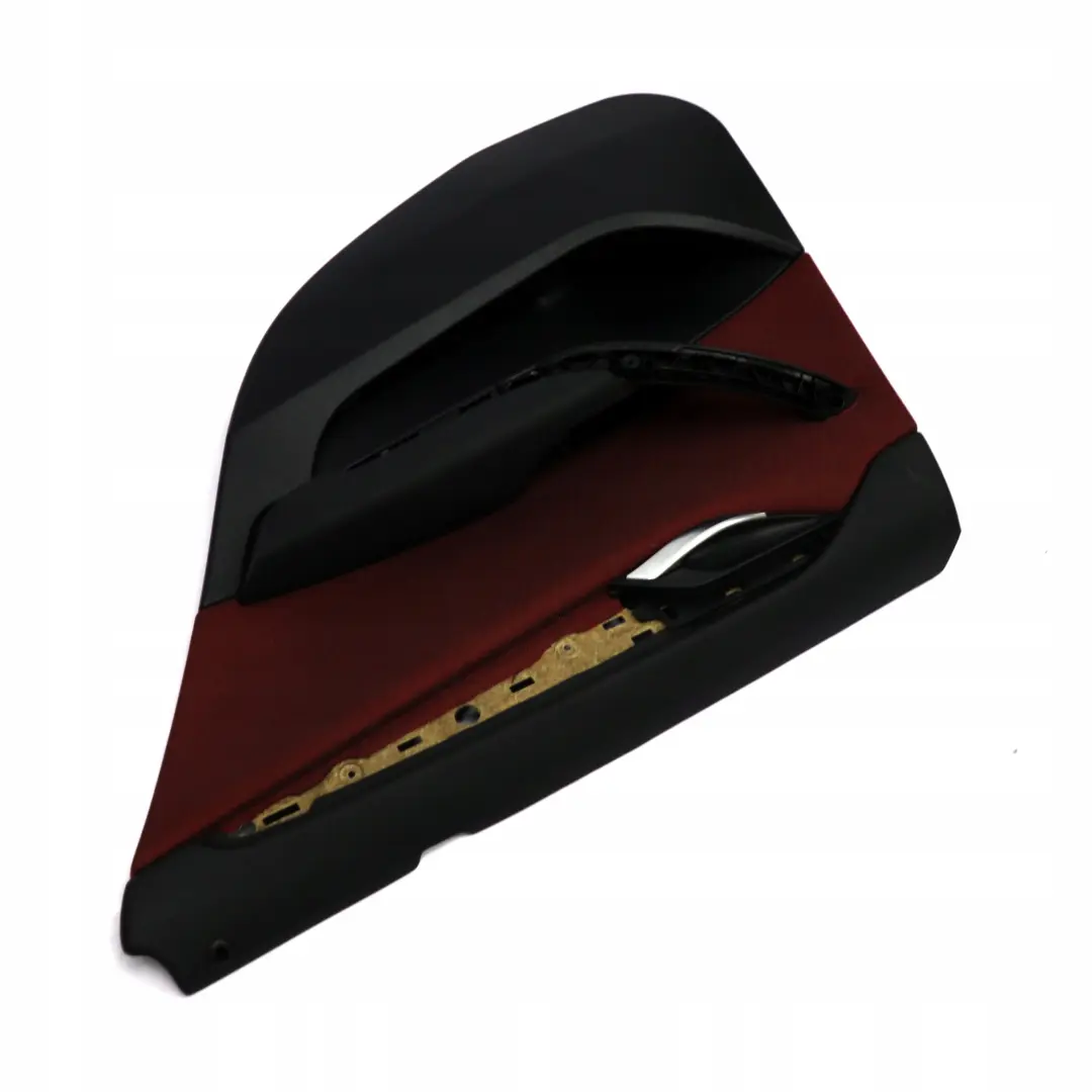 BMW X1 E84 Rear Right Door Card Lining Trim Fabric Cloth Vermilion Red