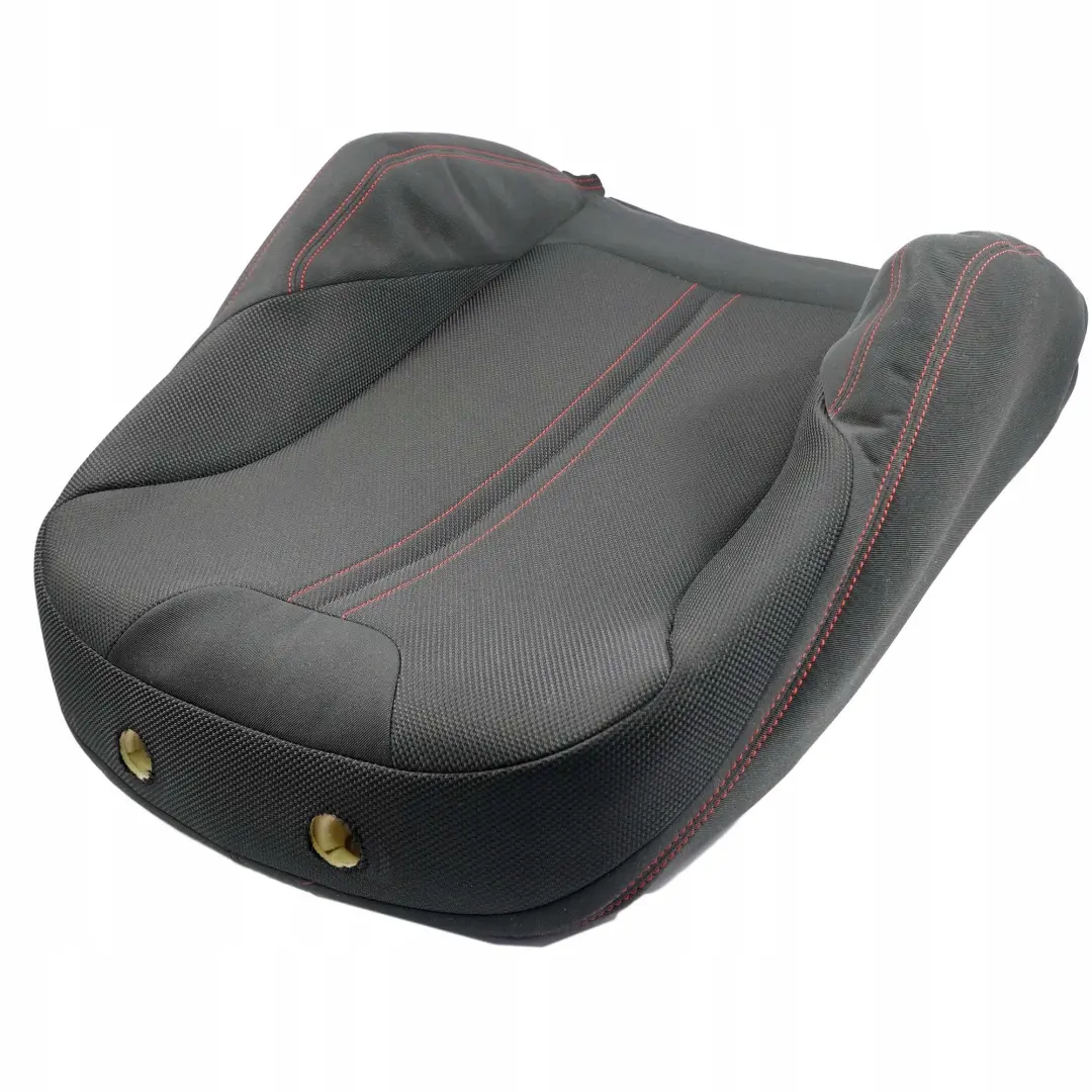 BMW F20 F30 LCI Front Right Sport Seat O/S Backrest Cover Cloth Anthracite Red