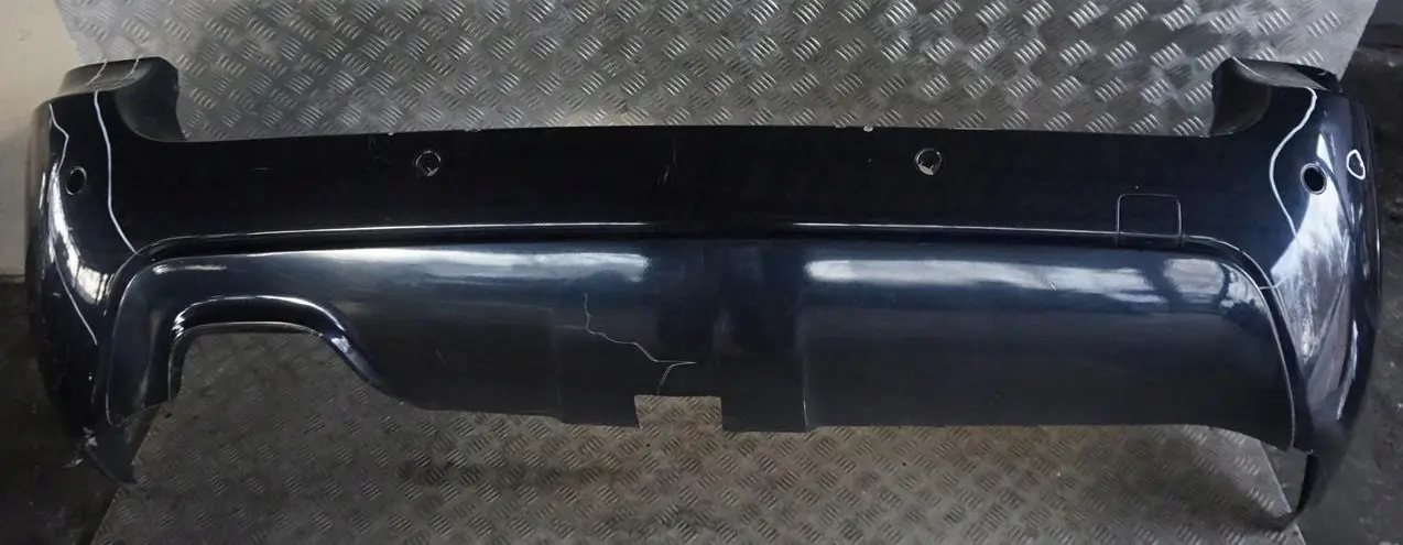 BMW 5 Series E61 Touring M Sport Rear Bumper Panel PDC Carbonschwarz Black