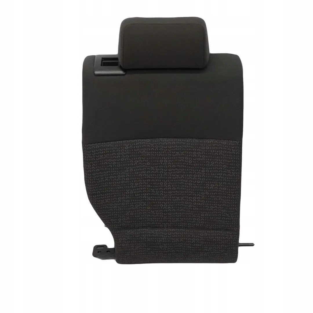 BMW E46 Touring Asiento Trasero Derecho Funda Respaldo Tela Jacquard Antracita