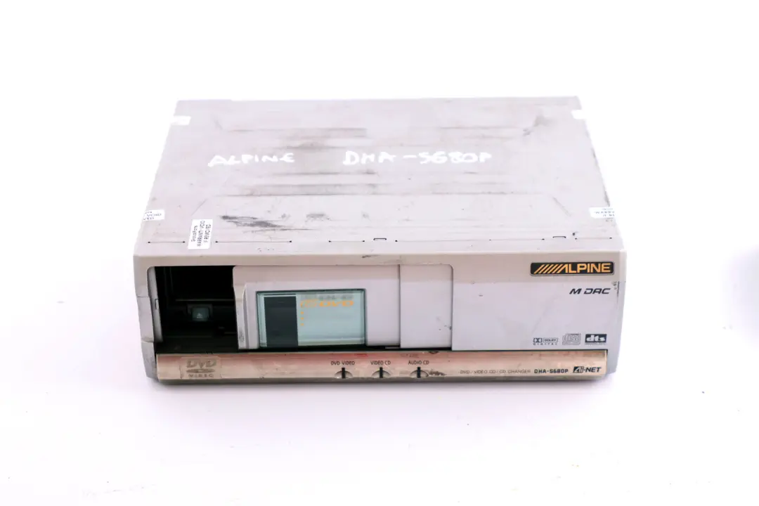 *Original Alpine DHA-S680P 6 Disc DVD Audio Video CD Wechsler Kit
