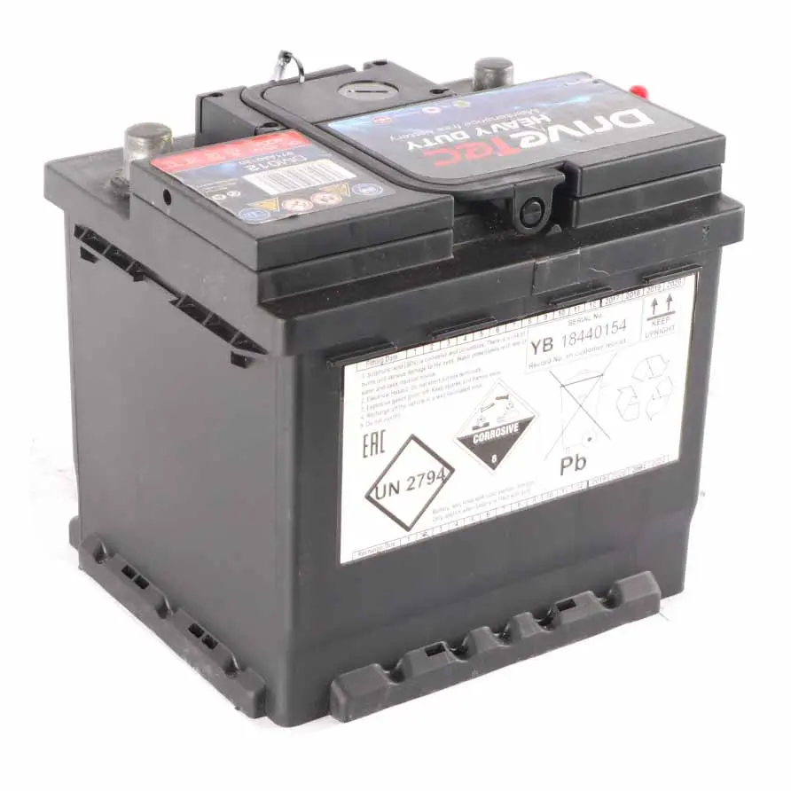 DriveTec Heavy Duty 12V Accumulator Battery 45Ah 400A DM012