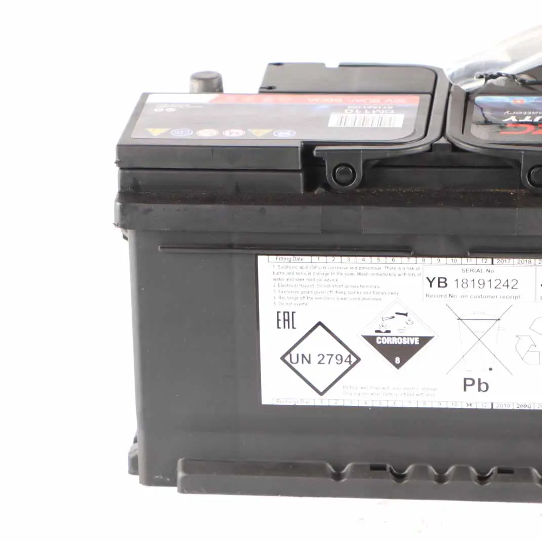 DriveTec Heavy Duty 12V Accumulator Battery 80Ah 660A DM110