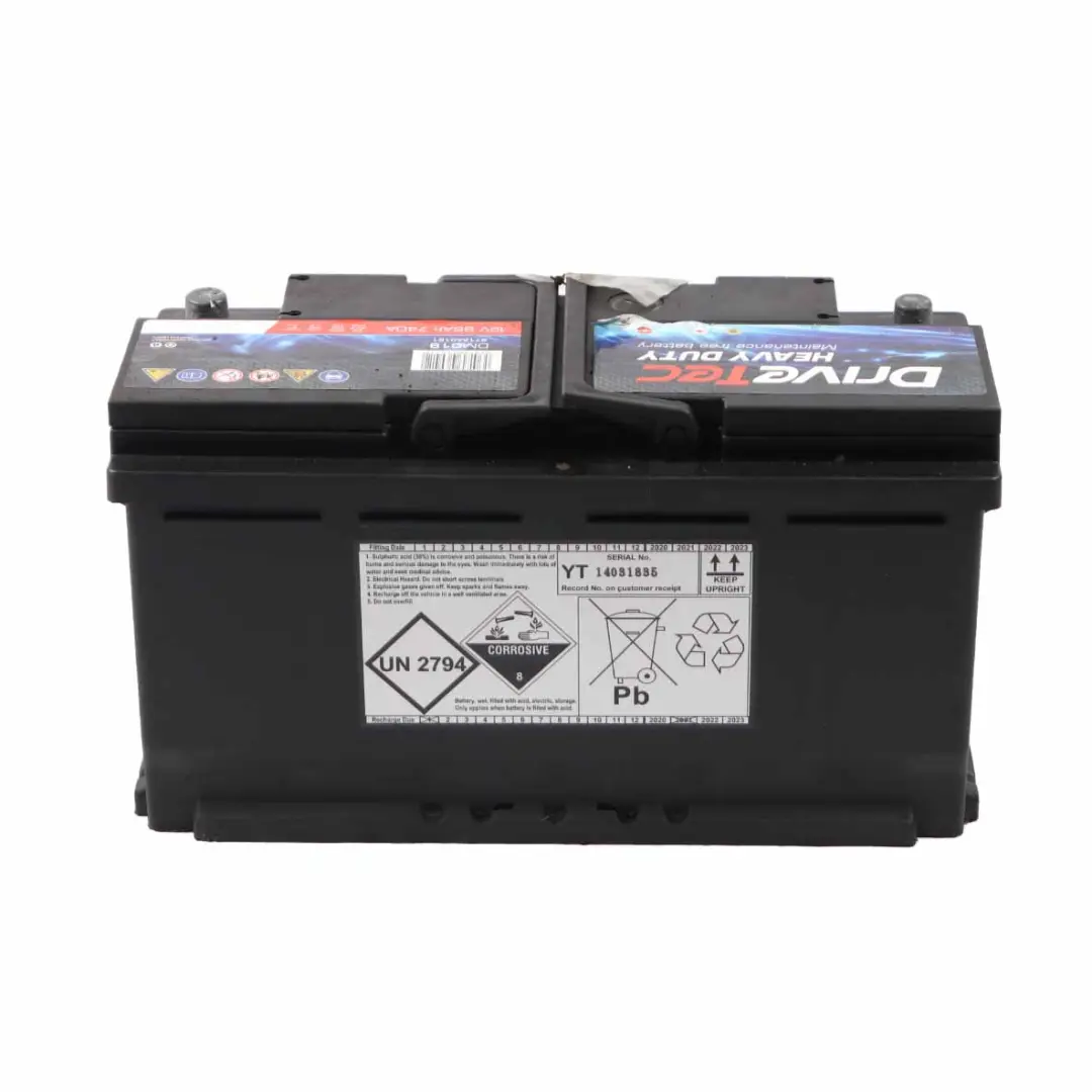 DriveTec Heavy Duty 12V Accumulator Battery 95Ah 740A DM019