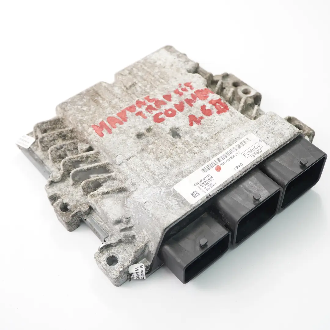 Ford Transit Connect 1.6 TDCI Motor steuerung ECU Modul Handbuch DV6112A650CEC