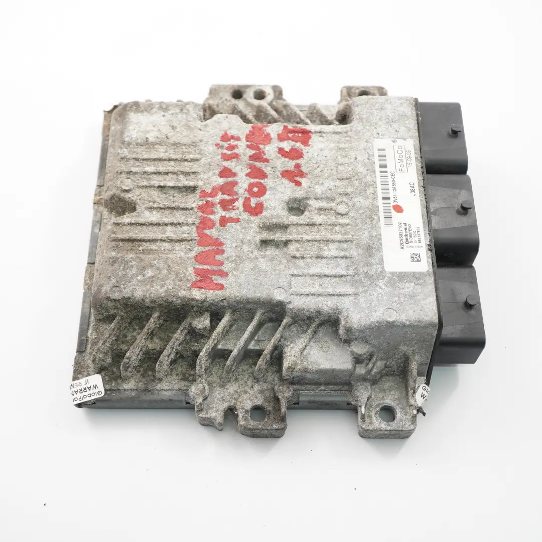 Ford Transit Connect 1.6 TDCI Motor steuerung ECU Modul Handbuch DV6112A650CEC