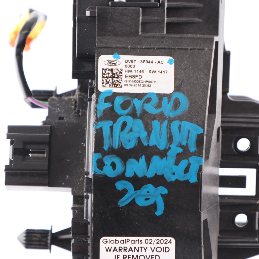 Ford Transit Connect Steering Wheel Cluster Wiper Stalk Squib Switch DV6T3F944AC