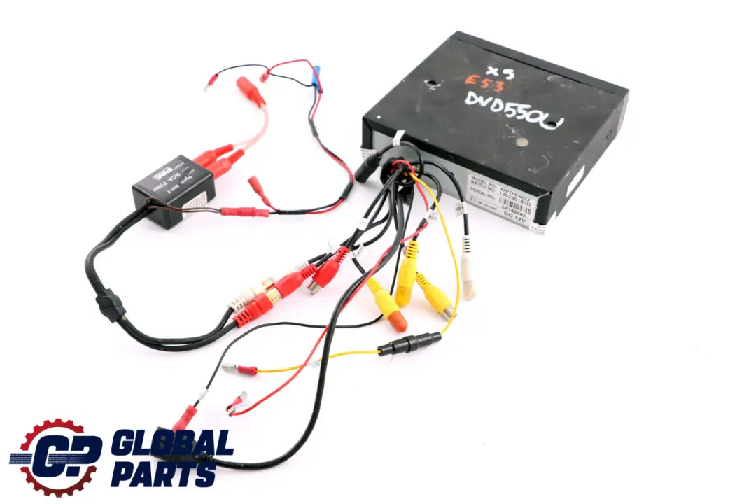 DVD Multimedia Player Kit BMW X5 Series E53 - SKU DVD55OU - Part number DVD55OU