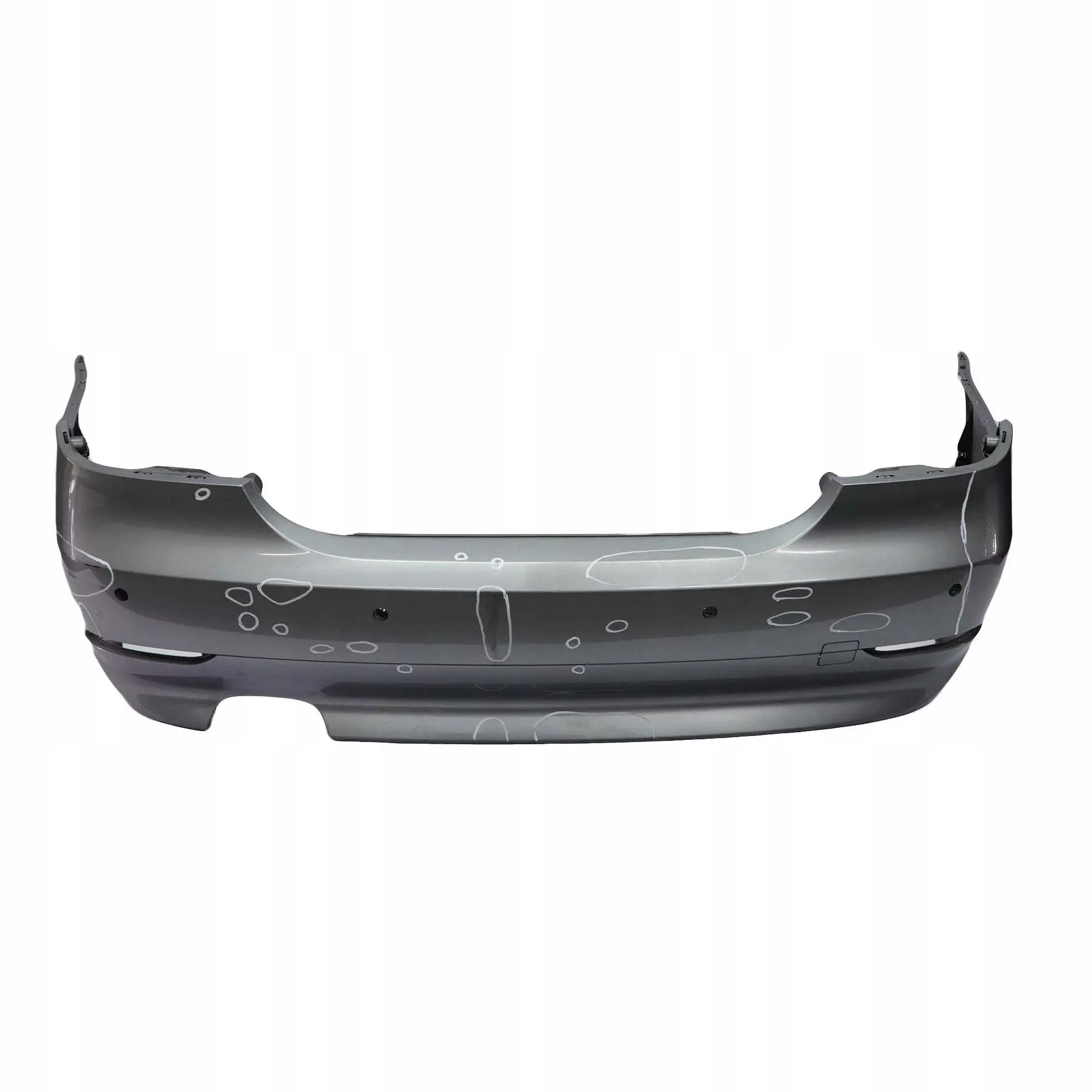 BMW 5 Series E60 5 Saloon Rear Bumper PDC Silbergrau Grey Metallic - A08