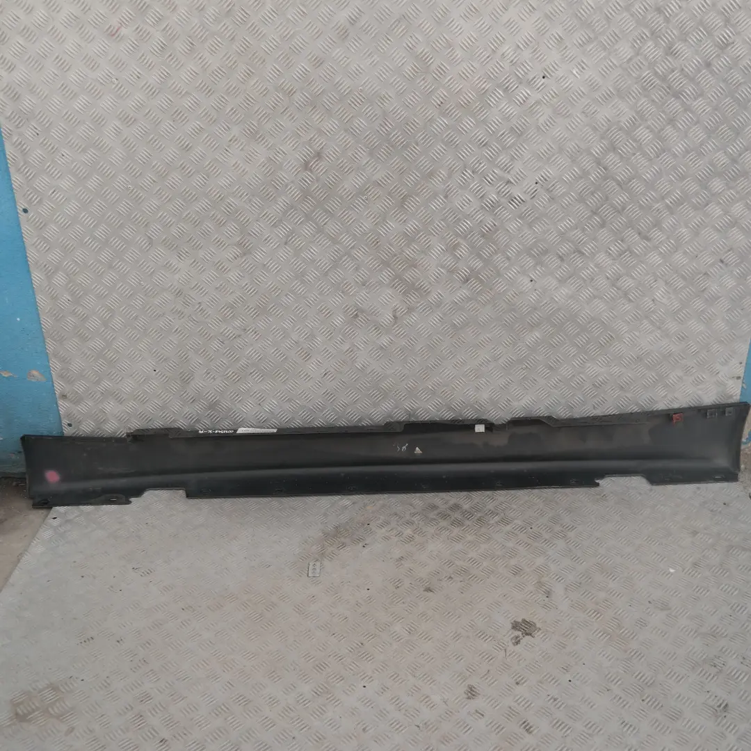 BMW 14 E87 Sill Strip Side Skirt Right Black 2 Schwarz II - 668