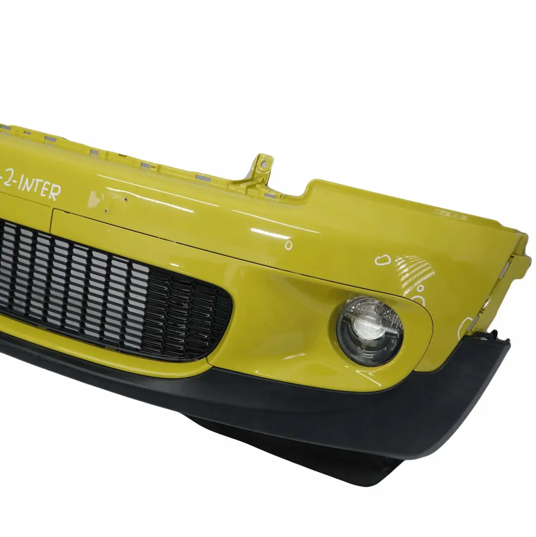 Mini Cooper S R55 R56 Complete Front Bumper Trim Panel Interchange Yellow - A95