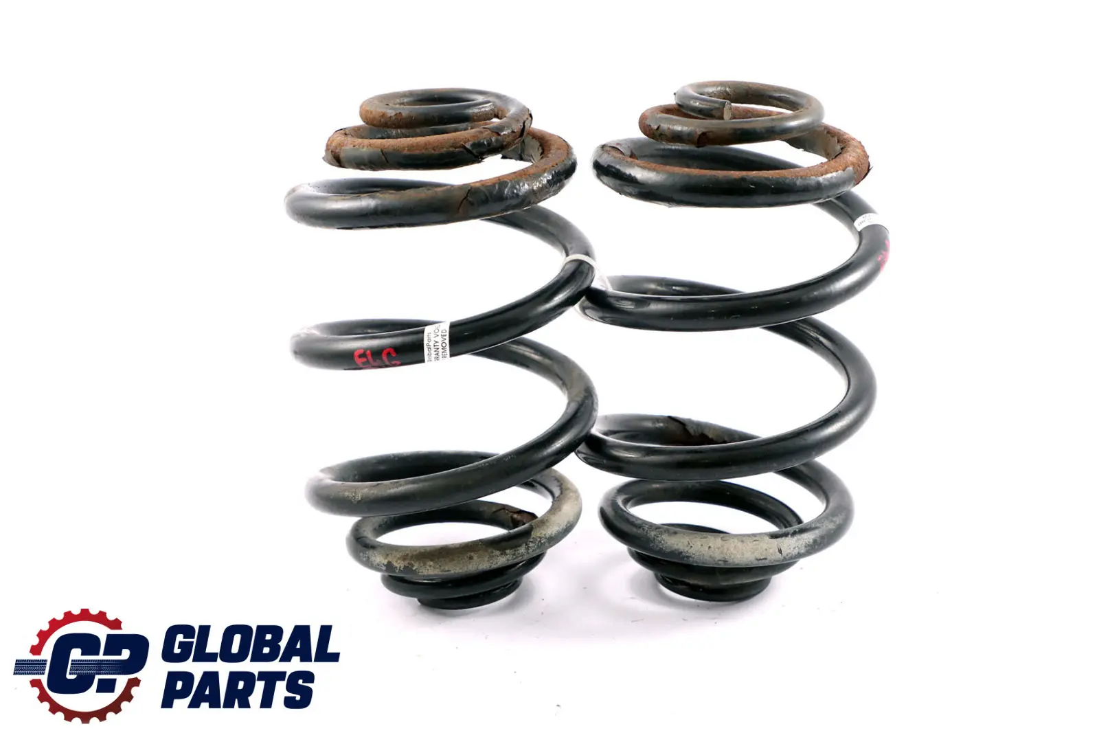 BMW 3 Series E46 Saloon Rear Left Right N/O/S Coil Spring Suspension Set