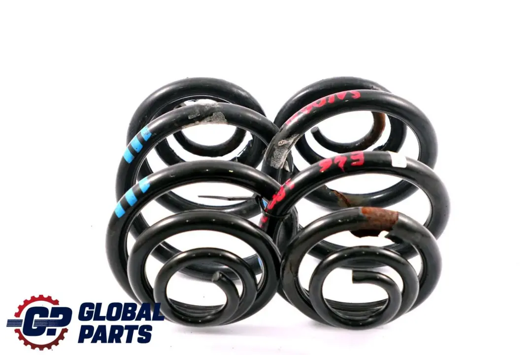 BMW 3 Series E46 Sport Saloon Rear Left Right N/O/S Coil Spring Suspension Set