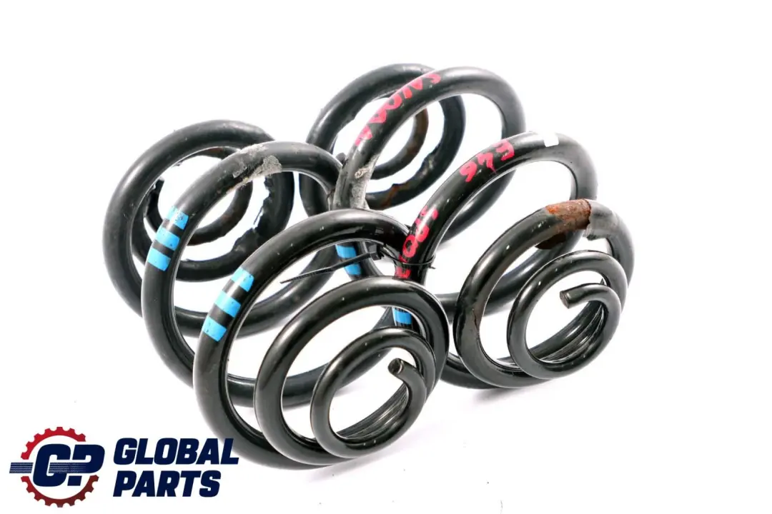 BMW 3 Series E46 Sport Saloon Rear Left Right N/O/S Coil Spring Suspension Set