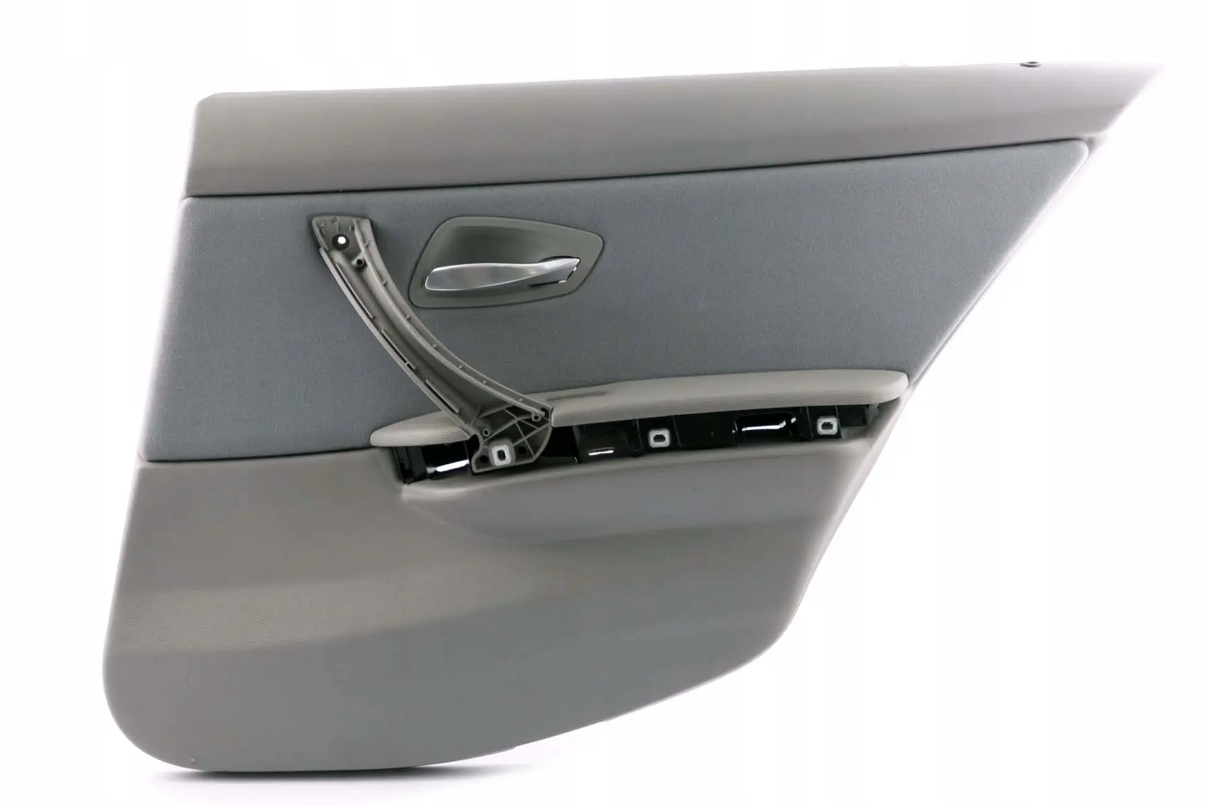 BMW 3 Series E90 Rear Right O/S Door Card Lining Grey Cloth Trim Panel