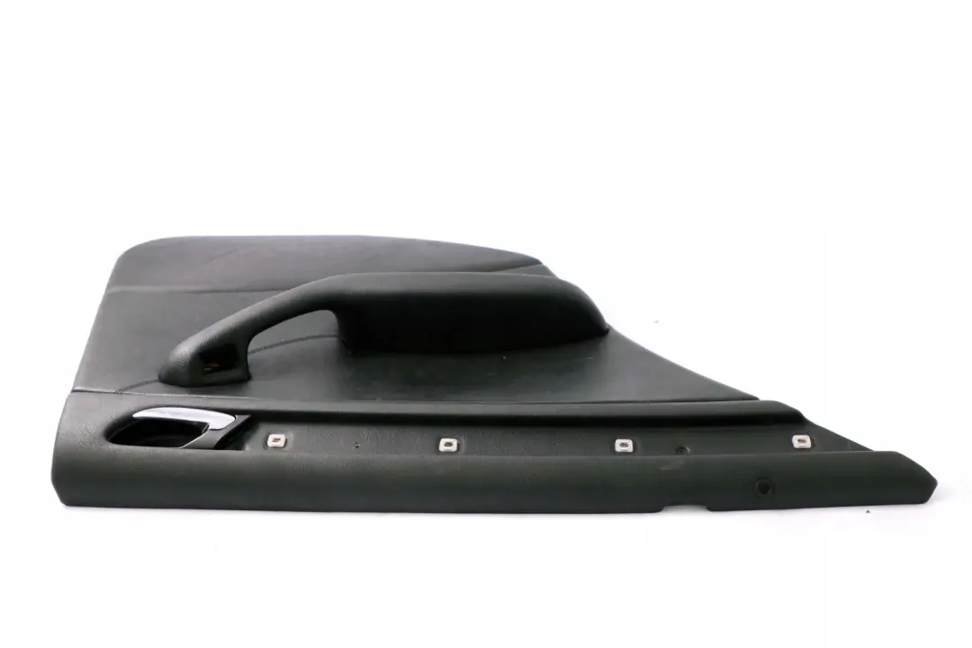 BMW 3 E46 Saloon Rear Left N/S Trim Panel Door Card Leather Montana Black