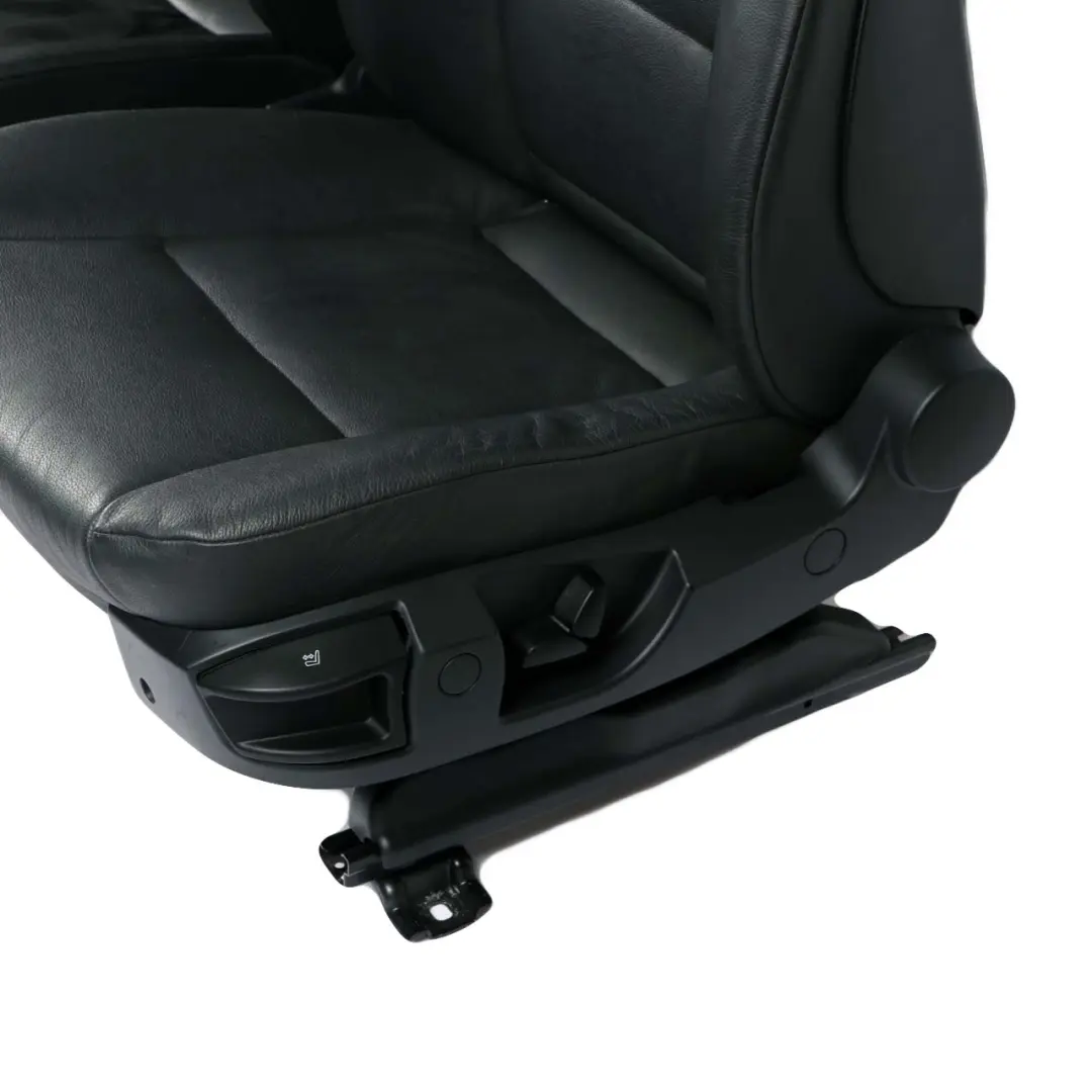 BMW 5 Series E60 Saloon Black Leather Interior Seats Seat With Door Cards