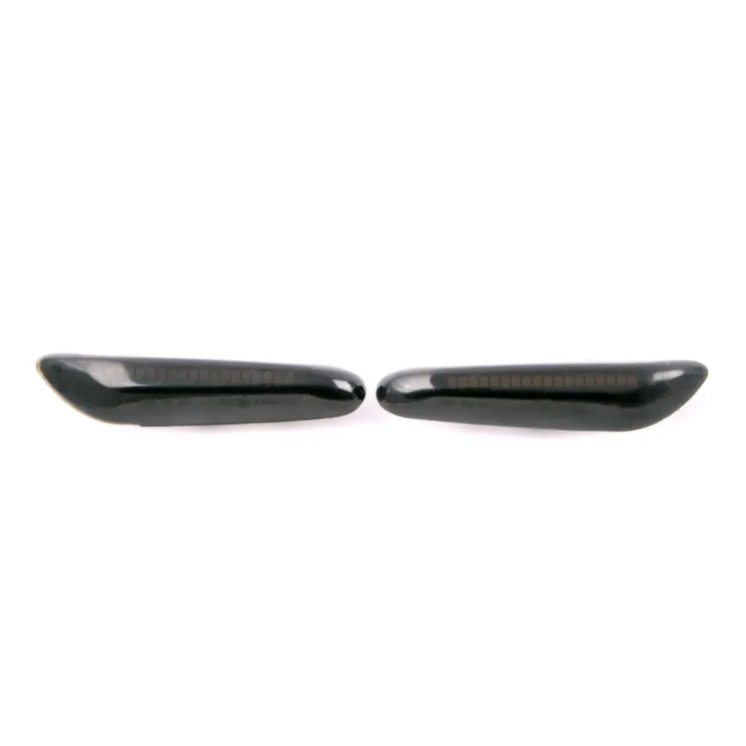 BMW 5 Series 1 E60 E61 Left Right Side Turn Additional Indicator LED Black Set