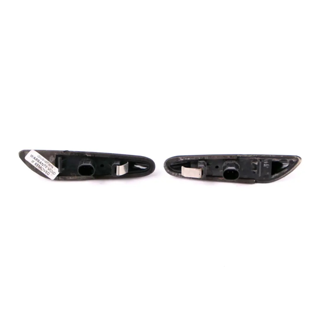 BMW 5 Series 1 E60 E61 Left Right Side Turn Additional Indicator LED Black Set