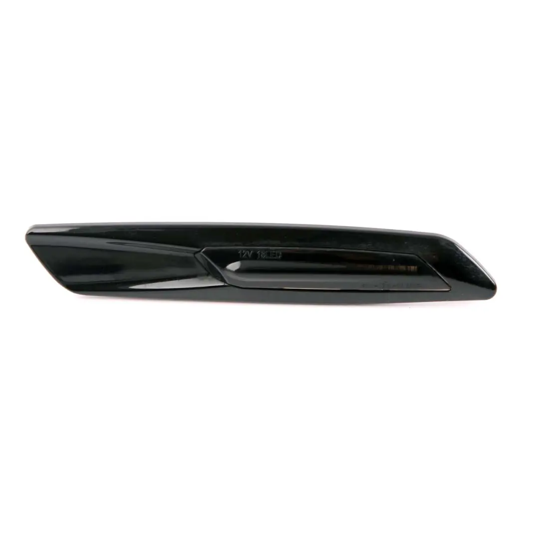 BMW 5 Series E60 E61 2 Left Right Side Turn Additional Indicator LED Black Set
