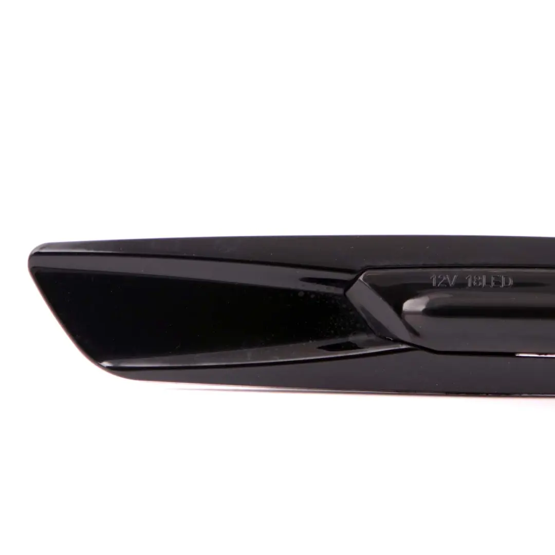 BMW 5 Series E60 E61 2 Left Right Side Turn Additional Indicator LED Black Set