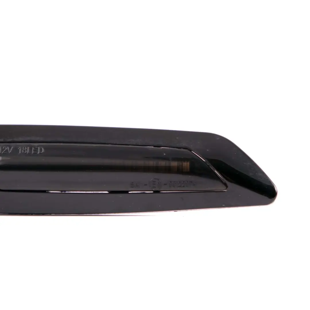 BMW 5 Series E60 E61 2 Left Right Side Turn Additional Indicator LED Black Set