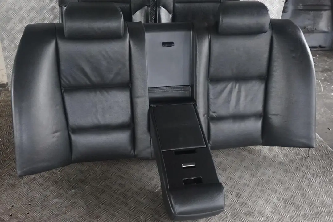 BMW 5 Series E60 Sport Black Leather Interior Seats With Door Cards