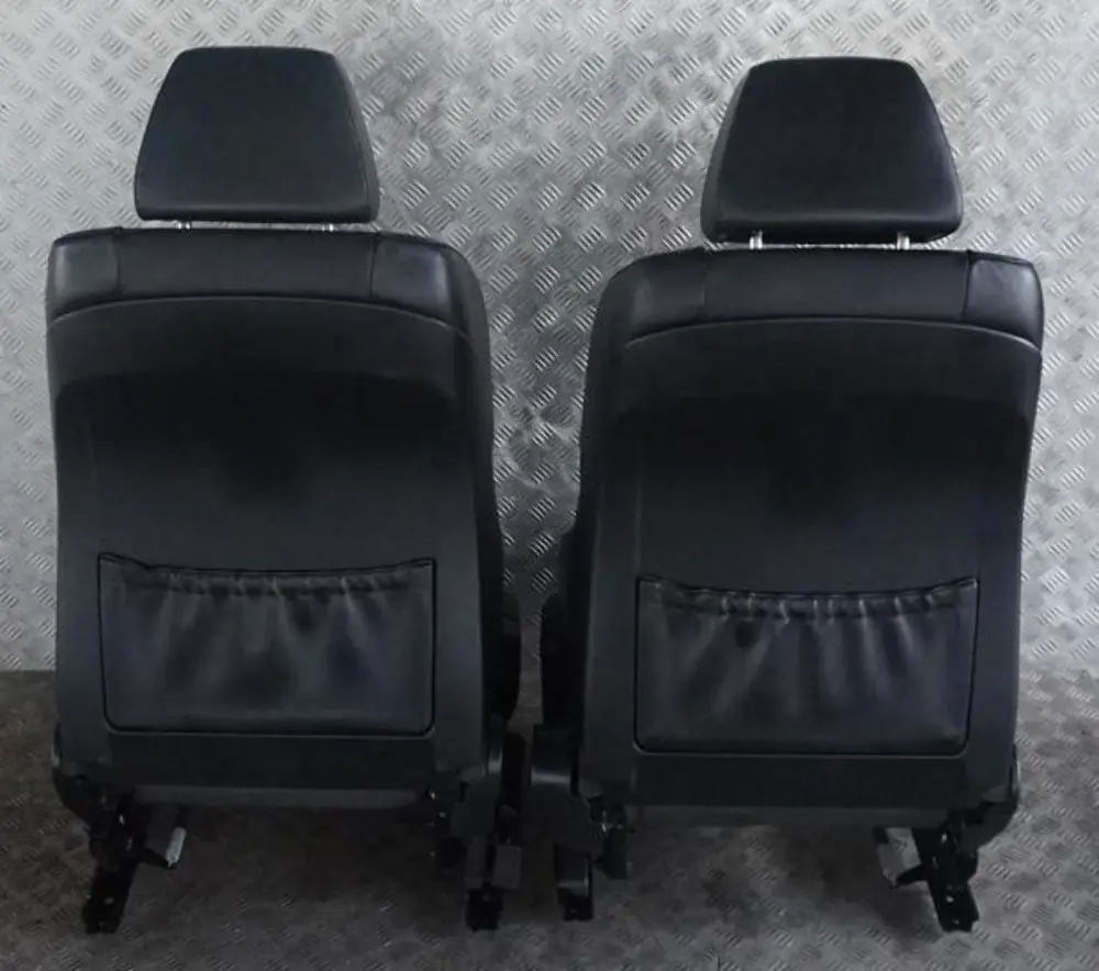 BMW 5 Series E60 Sport Black Leather Interior Seats With Door Cards