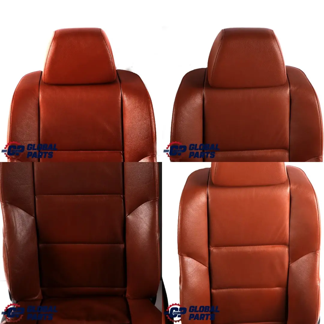 BMW E60 Saloon Sport Brown Leather Interior Seats Set Seat With Door Cards