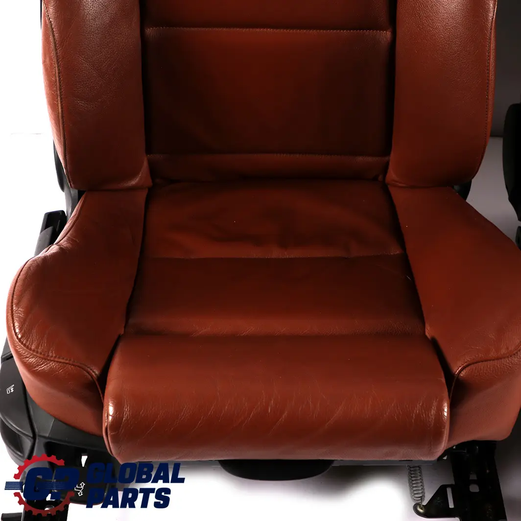 BMW E60 Saloon Sport Brown Leather Interior Seats Set Seat With Door Cards