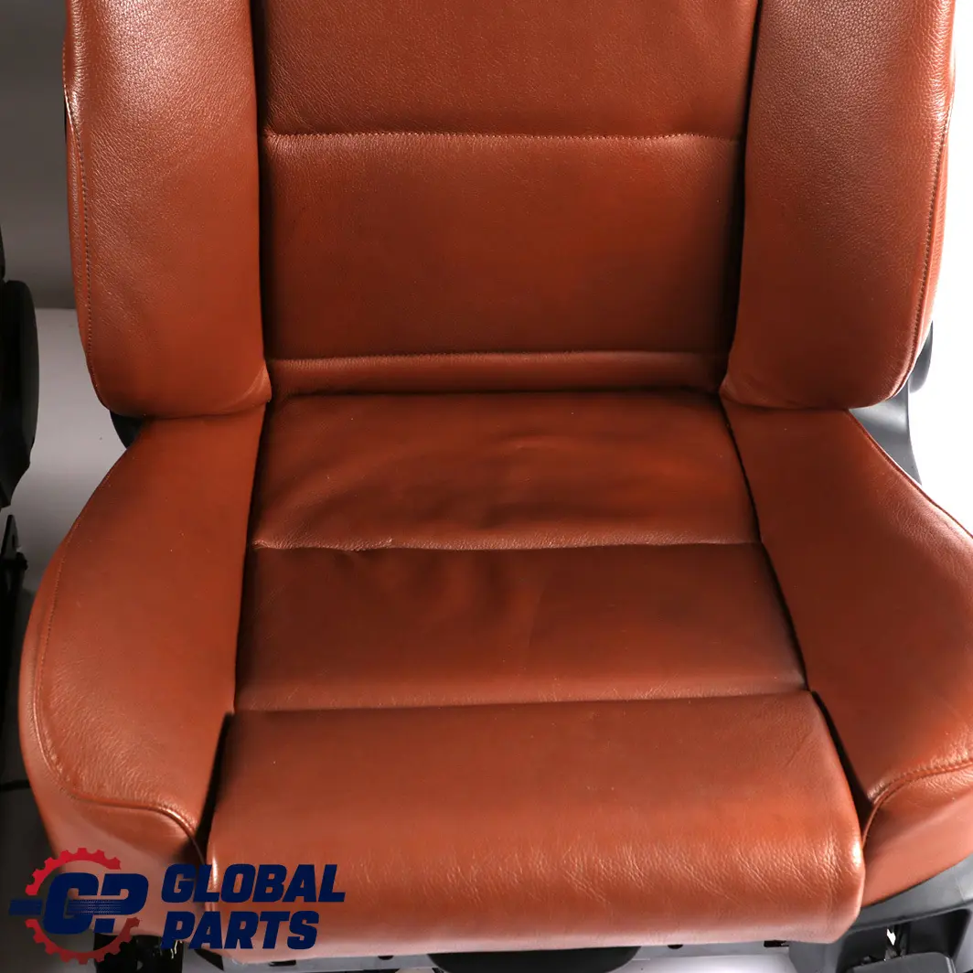 BMW E60 Saloon Sport Brown Leather Interior Seats Set Seat With Door Cards