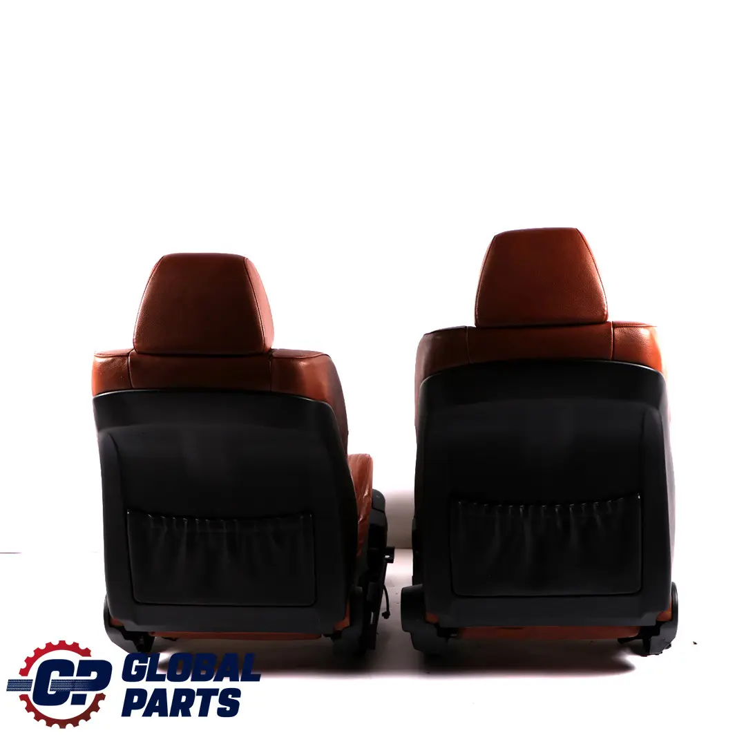 BMW E60 Saloon Sport Brown Leather Interior Seats Set Seat With Door Cards