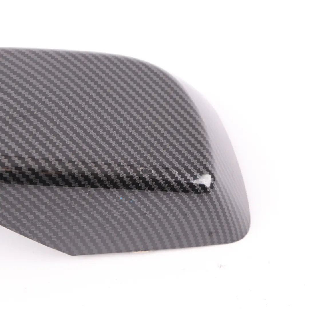 Wing Mirror Cover BMW E60 Left N/S Cap Casing Carbon 