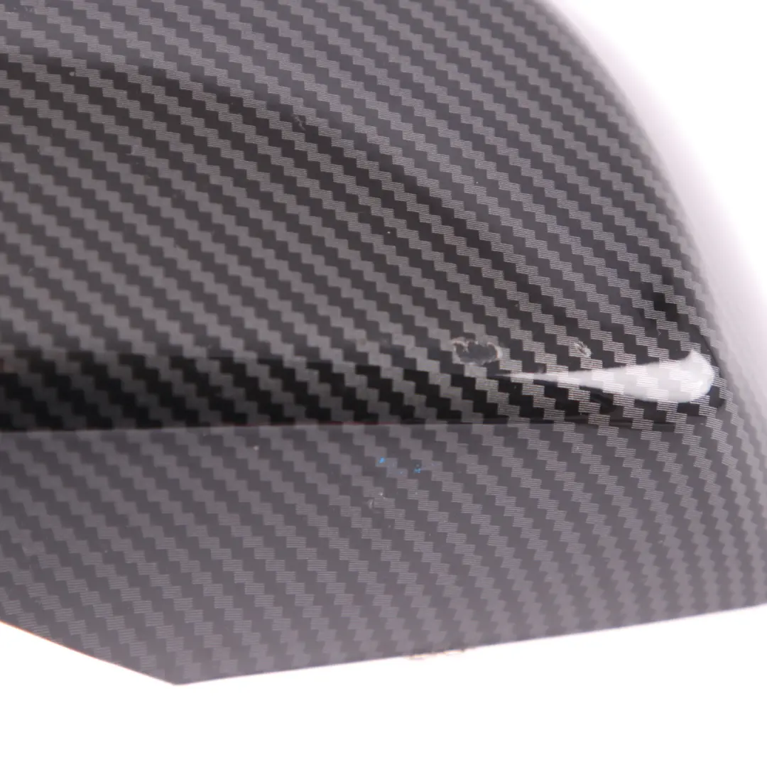 Wing Mirror Cover BMW E60 Left N/S Cap Casing Carbon 